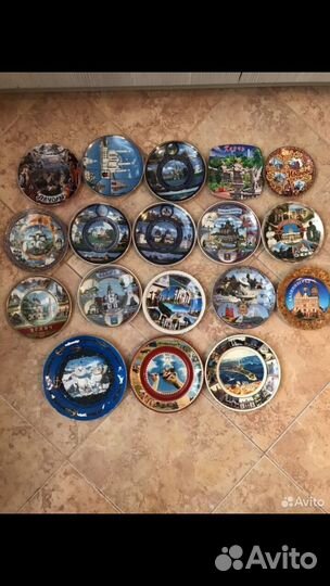 Сет 18 шт тарелки