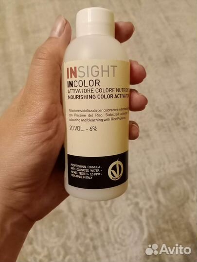 Активатор краски окислитель insight новые