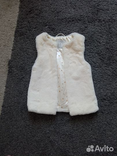 Жилет меховой на девочку от 104 см