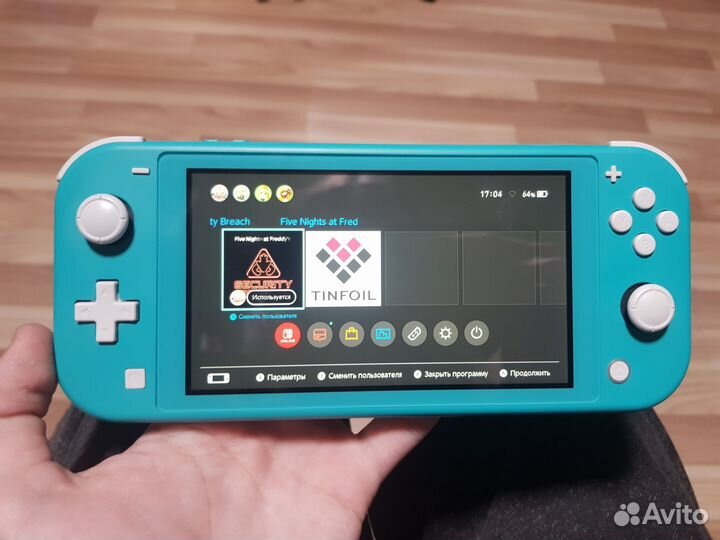 Nintendo switch lite прошитая 64