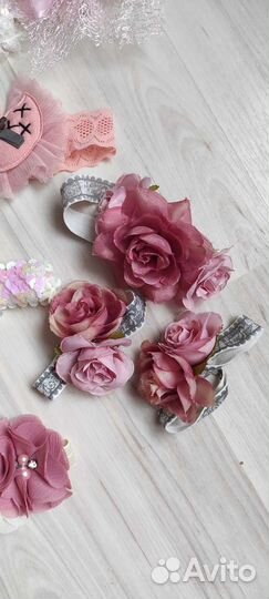 Повязки на голову для малышки