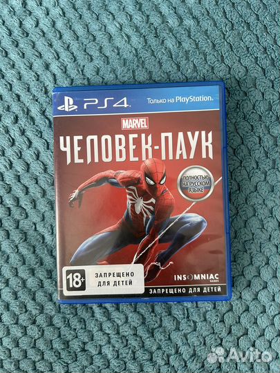 Игра на ps4 Человек паук