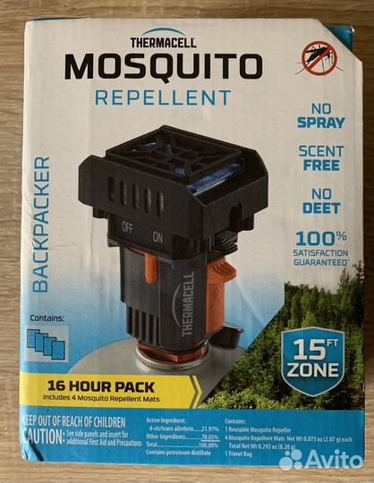 Фумигатор Thermacell BackPacker MR-BPR