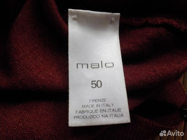 Malo кашемир пуловер оригинал Италия