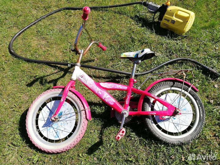Велосипед для девочки 5-7лет. колёса 16