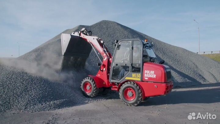 Мини-погрузчик Polar Badger WL50, 2024