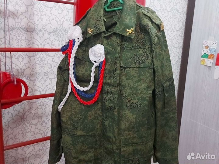 Детская военная форма для девочки 140