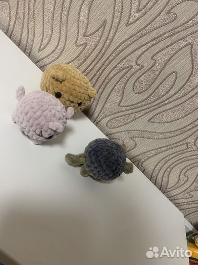 Вязанные игрушки ручной работы