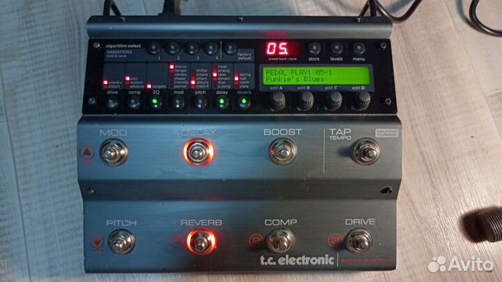 Гитарный процессор TC Electronic Nova System