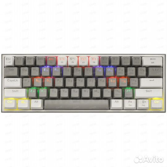 Клавиатура Redragon Fizz Rainbow K617-R