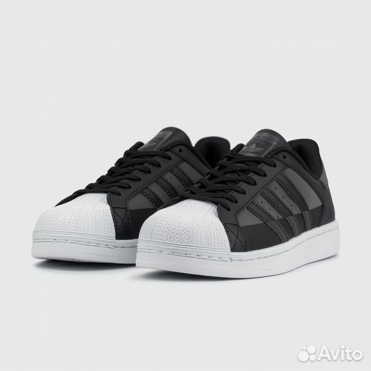 Adidas SuperStar Wmns Black Grey White