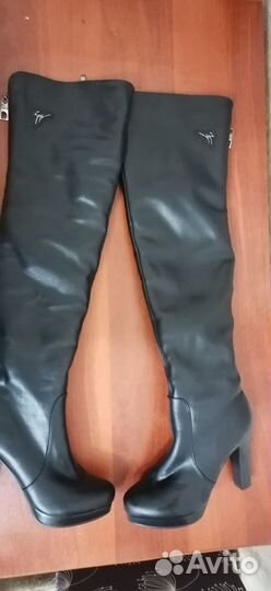 Сапоги ботфорты