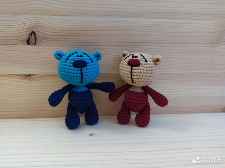 Вязанные мишки
