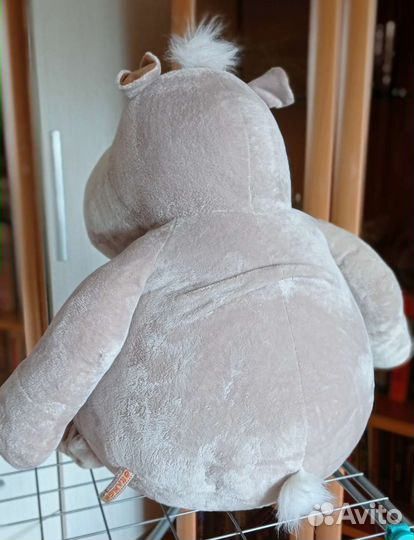Мягкая игрушка бегемот
