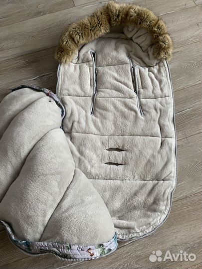 Зимний конверт в коляску elodie details