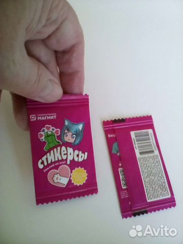 Стикерсы магнит Новые в упаковке