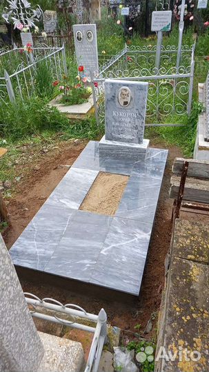 Памятники, ограды, ремонт могил