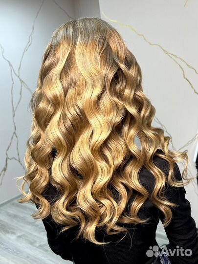 Образ в 4 руки Локоны Причёски Вечерние/Свадебные