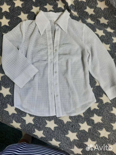 Блузка рубашка для девочки 152 158