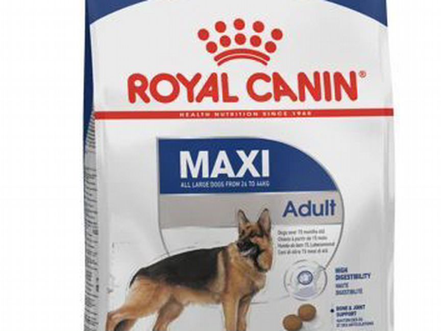 Royal Canin Maxi Adalt для собак 5+, 1кг весом