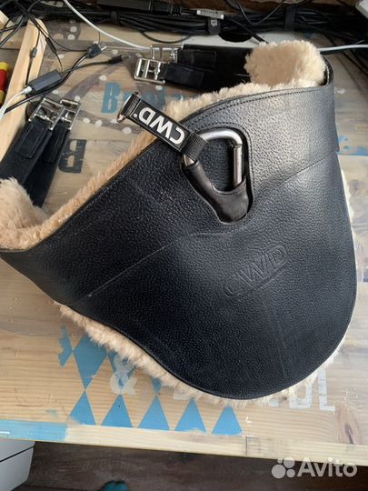 Подпруга для лошади конкурная с фартуком CWD