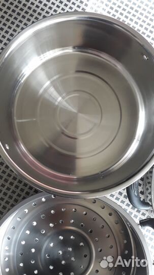 Двухуровневая пароварка объём 8,7л