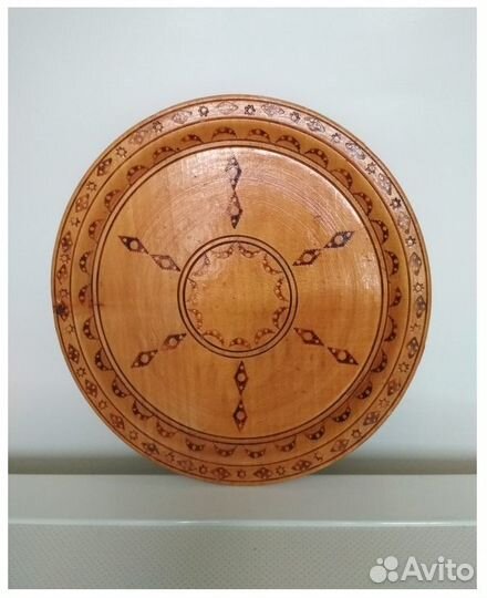 Настенные тарелки, форфор, дерево, СССР