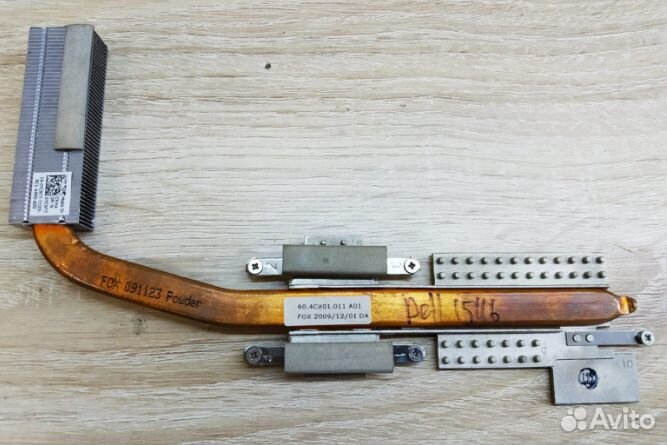 Радиатор охлаждения процессора dell 1546