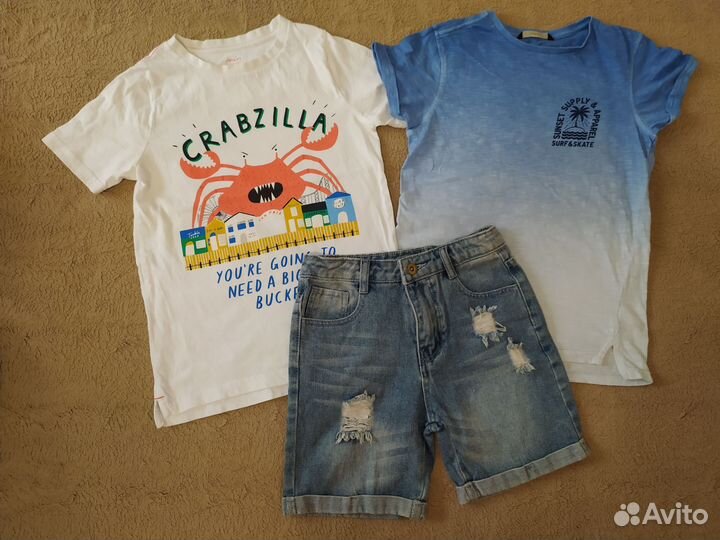 Пакет вещей на мальчика 128-134 см