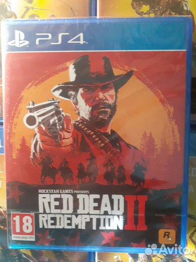RED dead redemption 2 на PS4