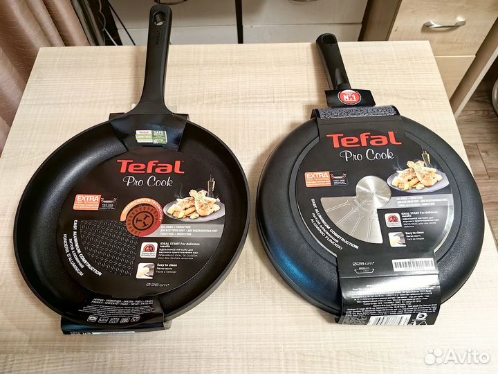 Новая литая Сковорода Tefal Pro Cook 28 см