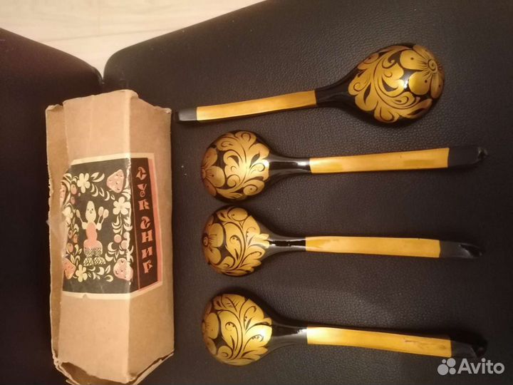 Набор ложек деревянных рфсфр
