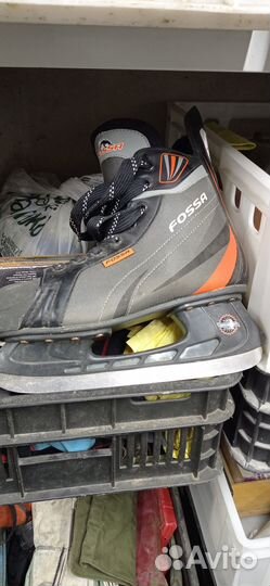 Коньки хоккейные fossa 43 размер