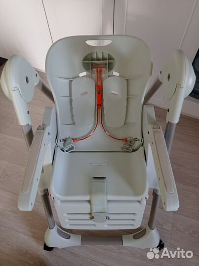 Стульчик для кормления chicco polly magic