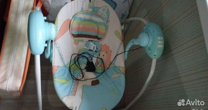 Детские электронные качели для новорожденных