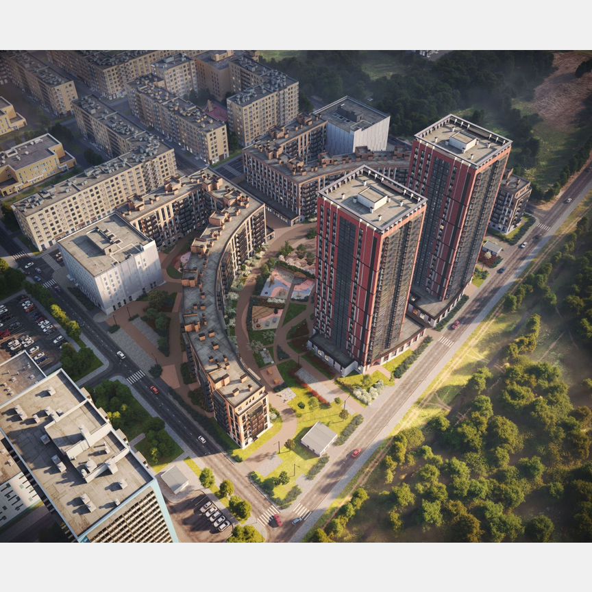 Квартира-студия, 30,1 м², 5/7 эт.