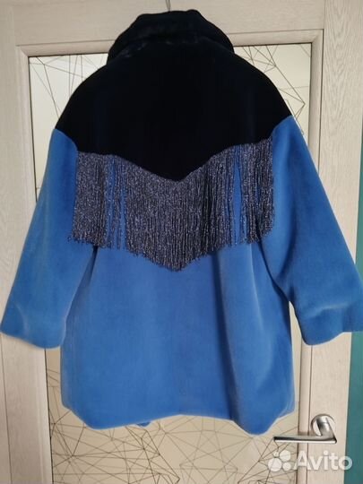 Плюшевая шуба 140