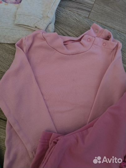 Пакет одежды на девочку 80-86рост