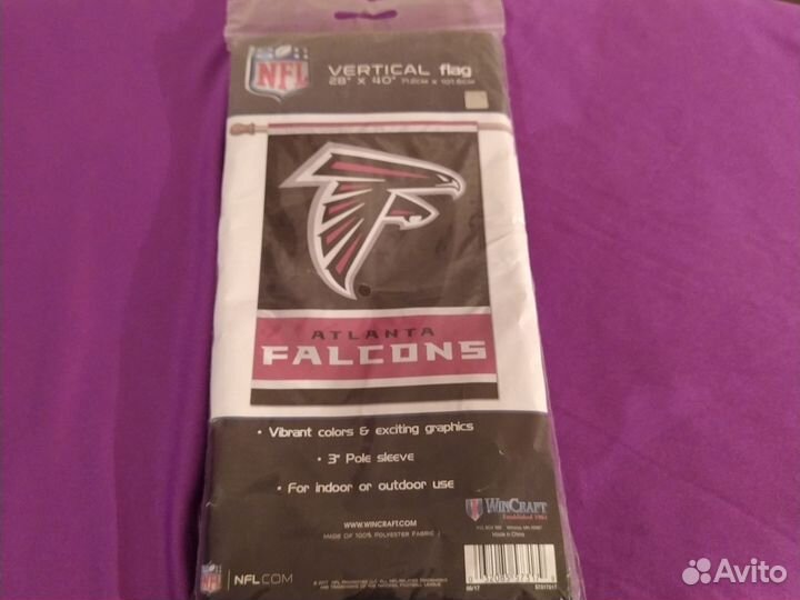 Флаги NFL, Redskins и Atlanta Falcons