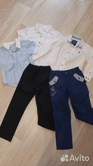 Рубашка и брюки для мальчика 116