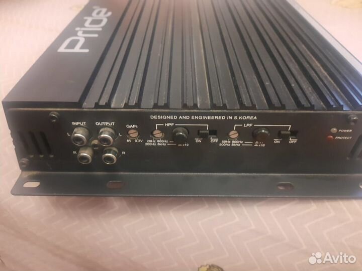 Усилитель pride Due для авто. Audio Nova AA120.4