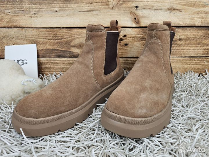 Угги Ugg Mens Burleigh Chelsea Chestnut оригинал