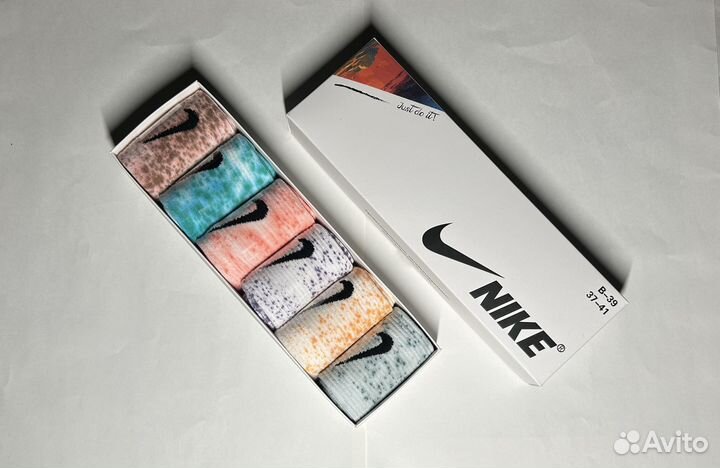 Носки Nike Tie-Dye мужские и женские