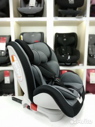 Автокресло 0-36кг изофикс Король повротное 360 гр
