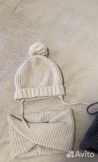 Шапка и снуд zara 2 года