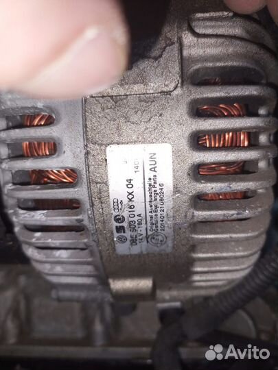 Генератор audi a6 c6 06E 903 016KX