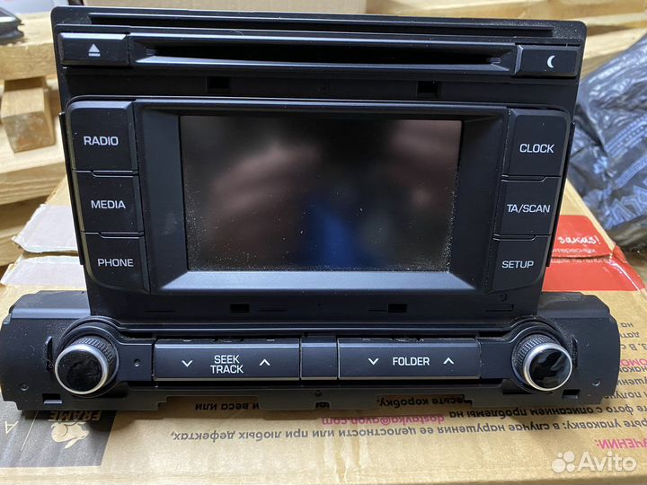 Магнитола hyundai elantra hd