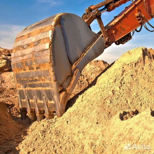 Песок карьерный