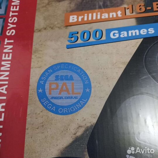 Sega mega drive 2 новая + игры