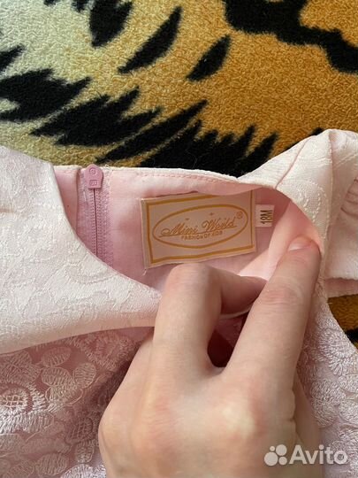 Платье детское нарядное 92